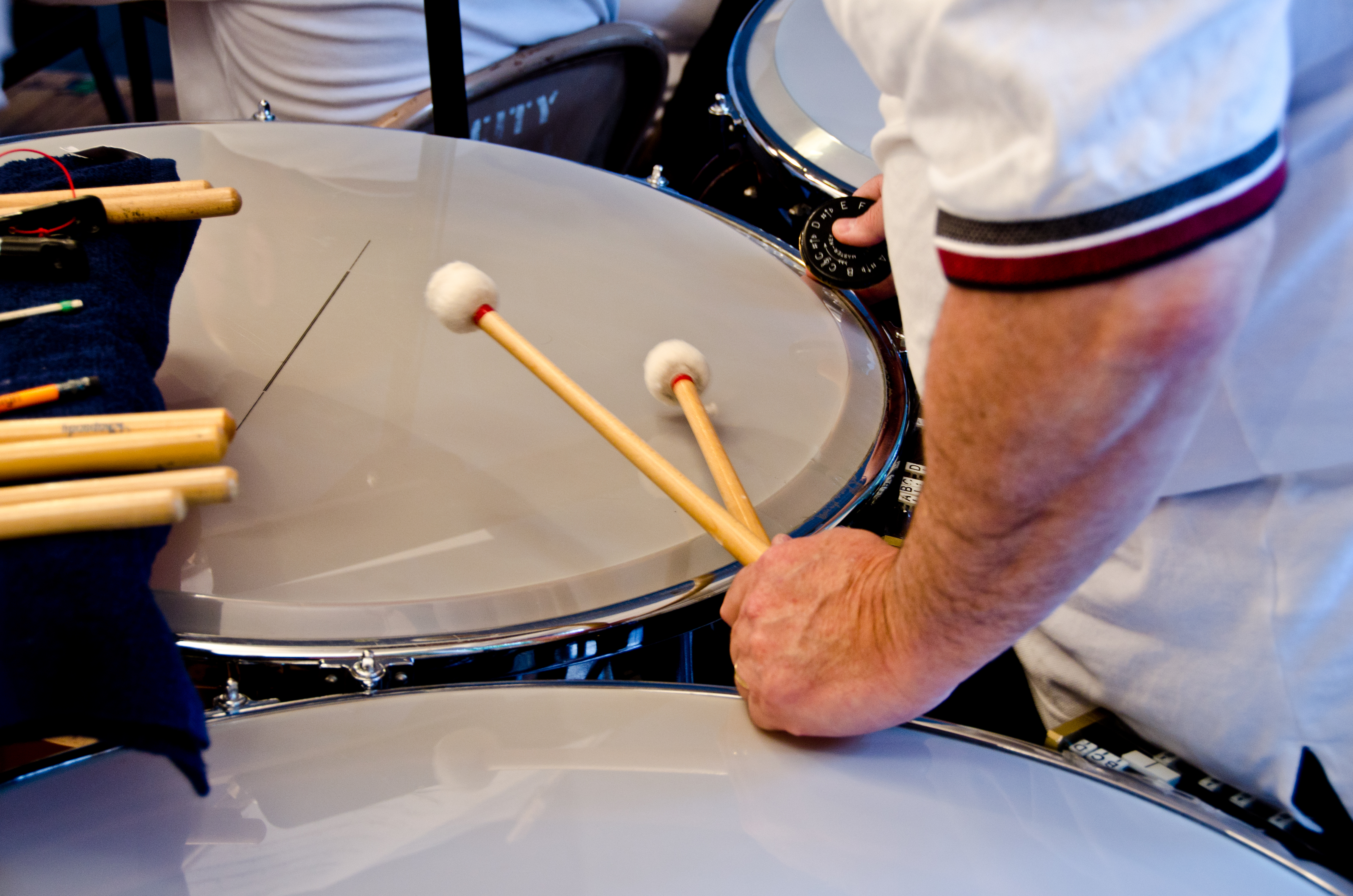 The Little London Winds, percussion player, summer 2011